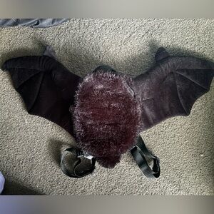 Bat stuffed animal mini backpack